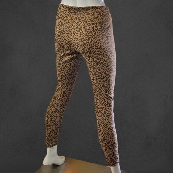 Leopard CARMEN MARC VALVO Jegging Legging Ankle sz XS - Picture 6 of 7